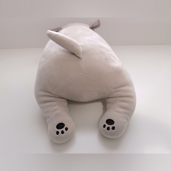 18โ Bulldog Plush Stuffed Animal Pillow Doll, Soft Fluffy Puppy Dog - Picture 7 of 13